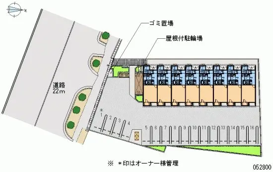 ★手数料０円★知立市山町　月極駐車場（LP）